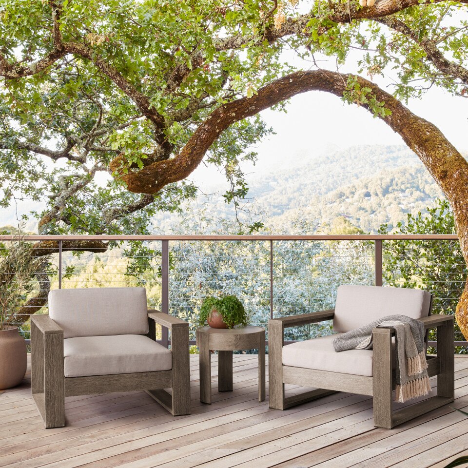 Portside Outdoor Lounge Chair West Elm Australia